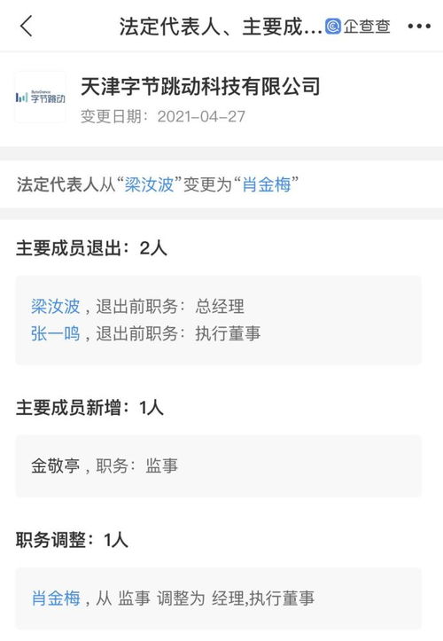 張一鳴與梁汝波退出天津字節跳動科技，技術開發的接力棒將如何傳遞？